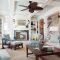 Stylish Coastal Themed Living Room Decor Ideas 32