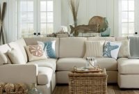 Stylish Coastal Themed Living Room Decor Ideas 34