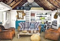 Stylish Coastal Themed Living Room Decor Ideas 45