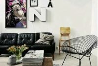 Affordable Apartment Living Room Design Ideas With Black And White Style 04