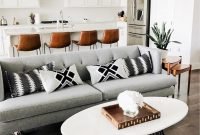 Affordable Apartment Living Room Design Ideas With Black And White Style 05