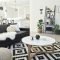 Affordable Apartment Living Room Design Ideas With Black And White Style 14