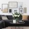 Affordable Apartment Living Room Design Ideas With Black And White Style 21