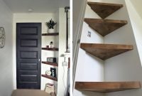 Amazing Corner Shelves Design Ideas 27