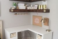 Amazing Corner Shelves Design Ideas 33