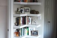 Amazing Corner Shelves Design Ideas 42