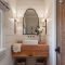 Comfy Farmhouse Wooden Bathroom Design Ideas 22