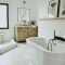 Comfy Farmhouse Wooden Bathroom Design Ideas 25