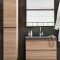 Comfy Farmhouse Wooden Bathroom Design Ideas 54