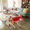 Fascinating Colorful Rug Designs Ideas For Living Room 37