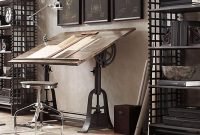 Gorgeous Industrial Table Design Ideas For Home Office 07