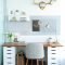 Gorgeous Industrial Table Design Ideas For Home Office 14