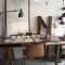 Gorgeous Industrial Table Design Ideas For Home Office 26