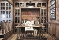 Gorgeous Industrial Table Design Ideas For Home Office 33