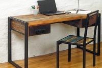 Gorgeous Industrial Table Design Ideas For Home Office 42