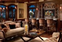 Luxury European Living Room Decor Ideas With Tuscan Style 18