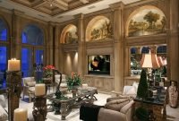 Luxury European Living Room Decor Ideas With Tuscan Style 29