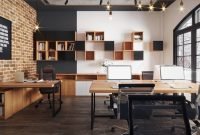 Magnificient Industrial Office Design Ideas 10