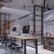 Magnificient Industrial Office Design Ideas 28