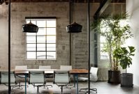 Magnificient Industrial Office Design Ideas 42