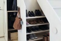 Minimalist Tiny Apartment Shoe Storage Design Ideas 15