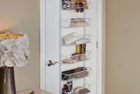 Minimalist Tiny Apartment Shoe Storage Design Ideas 27