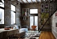 Perfect Industrial Style Loft Designs Ideas For Living Room 15