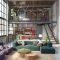 Perfect Industrial Style Loft Designs Ideas For Living Room 16