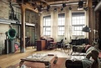 Perfect Industrial Style Loft Designs Ideas For Living Room 19