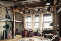 Perfect Industrial Style Loft Designs Ideas For Living Room 26