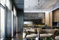Perfect Industrial Style Loft Designs Ideas For Living Room 35