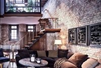 Perfect Industrial Style Loft Designs Ideas For Living Room 43