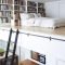Relaxing Small Loft Bedroom Designs 31
