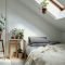 Relaxing Small Loft Bedroom Designs 41