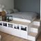 Relaxing Small Loft Bedroom Designs 44