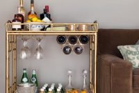 Wonderful Apartment Coffee Bar Cart Ideas 10