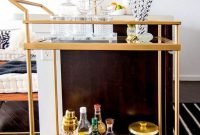 Wonderful Apartment Coffee Bar Cart Ideas 51