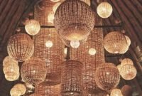 Adorable Hanging Lamp Designs Ideas From Rattan 18