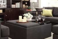 Catchy Living Room Designs Ideas With Bold Black Furniture 23