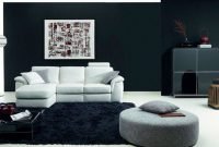 Catchy Living Room Designs Ideas With Bold Black Furniture 31