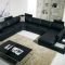 Catchy Living Room Designs Ideas With Bold Black Furniture 33