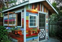 Cool Small Storage Shed Ideas For Garden 27