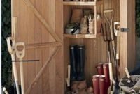 Cool Small Storage Shed Ideas For Garden 43