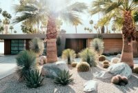 Cute Palm Gardening Ideas For Front Yard 34