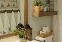 Elegant Bathroom Makeovers Ideas For Small Space 25