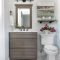 Elegant Bathroom Makeovers Ideas For Small Space 44