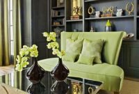 Enchanting Living Rooms Ideas With Combinations Of Grey Green 43