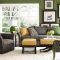 Enchanting Living Rooms Ideas With Combinations Of Grey Green 47