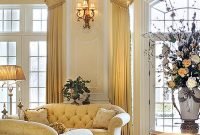 Impressive French Style Living Room Designs Ideas 36