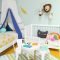 Inspiring Shared Kids Room Design Ideas 28
